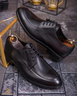 Pantofi de barbati, negru, din piele naturala-  P1873