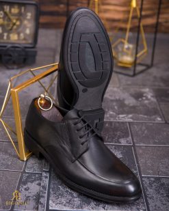 Alternative view of Pantofi de barbati, negru, din piele naturala-  P1873