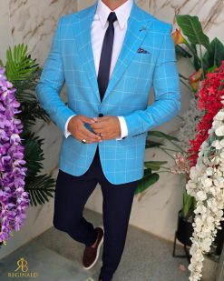 Tinuta 5 piese: Sacou-Pantalon-Camasa-Cravata-Curea- TN226