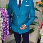 Conjunto de 5 piezas: chaqueta, pantalón, camisa, corbata y cinturón - TN229