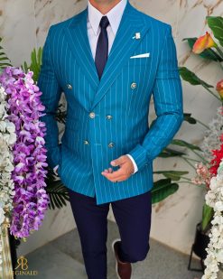 Tinuta 5 piese: Sacou-Pantalon-Camasa-Cravata-Curea- TN229