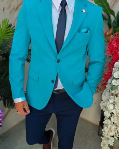 Tinuta 5 piese: Sacou-Pantalon-Camasa-Cravata-Curea- TN230