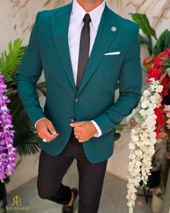 Tinuta 5 piese: Sacou-Pantalon-Camasa-Cravata-Curea- TN213