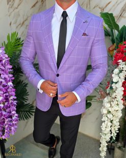 Tinuta 5 piese: Sacou-Pantalon-Camasa-Cravata-Curea- TN214