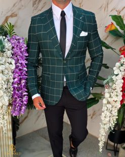 Tinuta 5 piese: Sacou-Pantalon-Camasa-Cravata-Curea- TN216