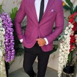 Conjunto de 5 prendas: chaqueta, pantalón, camisa, corbata y cinturón - TN218