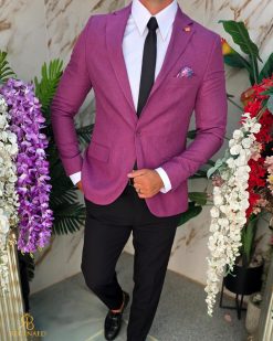 Tinuta 5 piese: Sacou-Pantalon-Camasa-Cravata-Curea- TN218