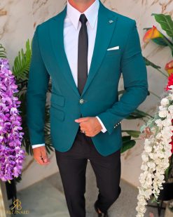 Tinuta 5 piese: Sacou-Pantalon-Camasa-Cravata-Curea- TN219