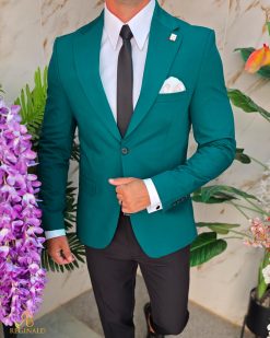 Tinuta 5 piese: Sacou-Pantalon-Camasa-Cravata-Curea- TN222