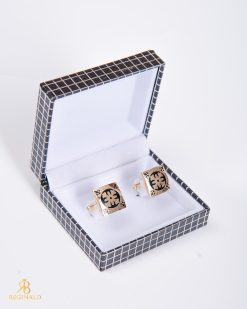 Butoni aurii cu negru - BT082