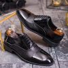Pantofi bărbătești eleganți – Piele naturală și lacuită - P1917