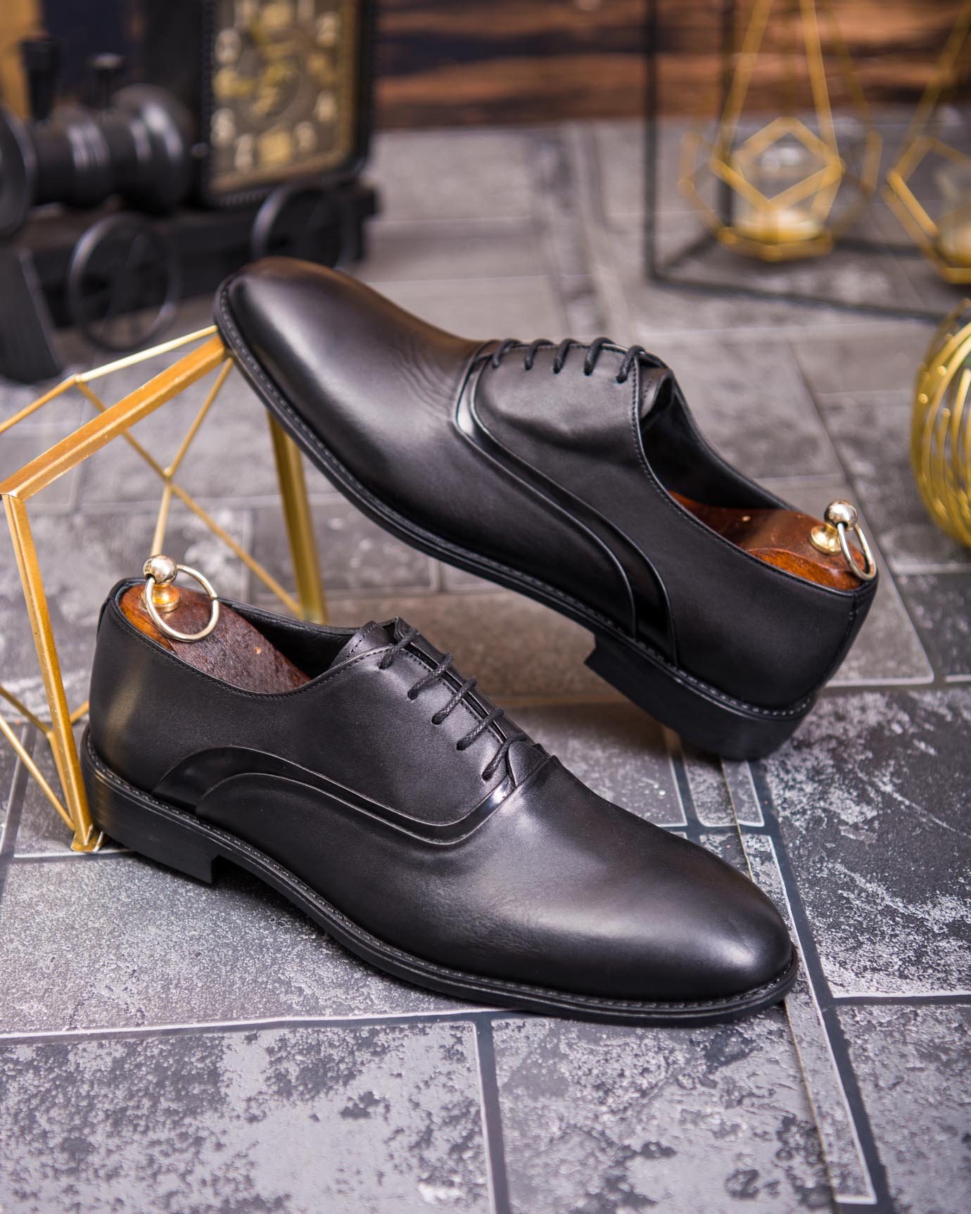 Pantofi bărbătești eleganți – Piele naturală premium - P1918 - imagine 7