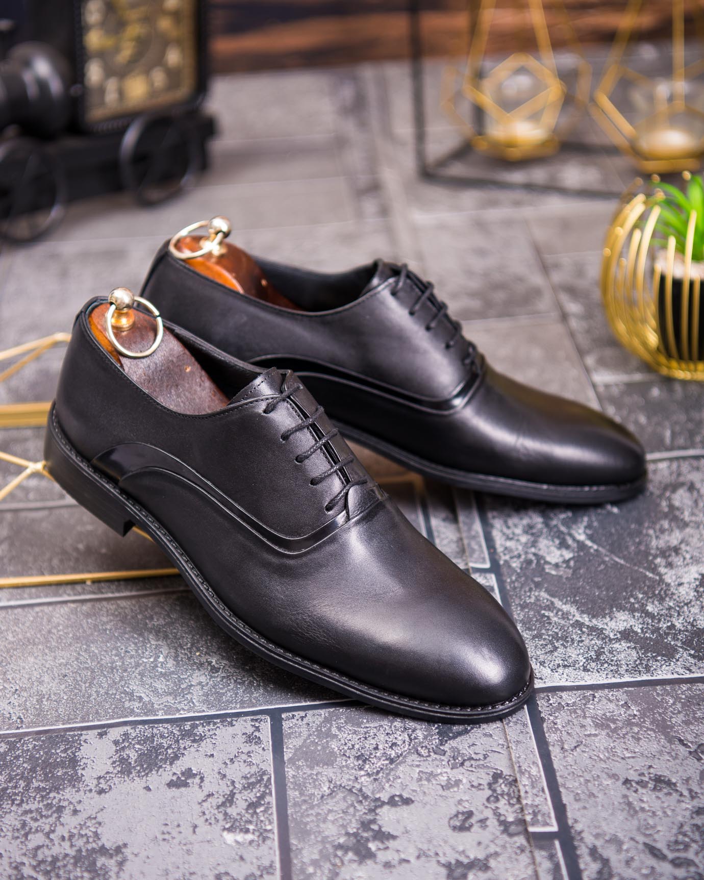 Pantofi bărbătești eleganți – Piele naturală premium - P1918 - imagine 5