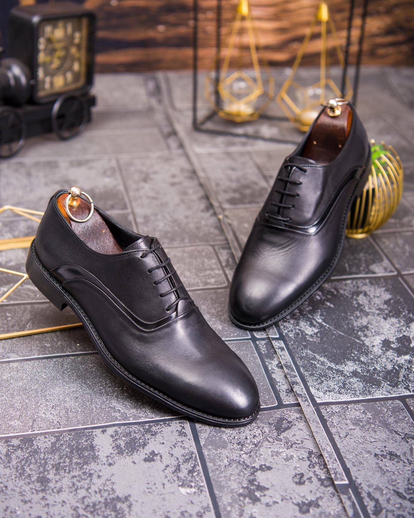 Pantofi bărbătești eleganți – Piele naturală premium - P1918 - imagine 2