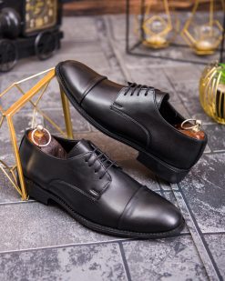 Pantofi bărbătești eleganți Cap Toe – Piele naturală premium - P1919