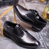 Pantofi de barbati, negru, din piele naturala- P1884