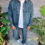 Men's jacket + jeans, blue - GB186