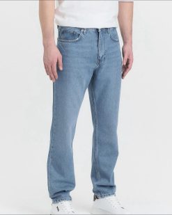 Blugi de bărbați, Slim Fit, elastici , albastri - BG945