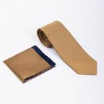 Set Cravata si batista maro- CV1267