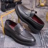 Mocasini de barbati casual, negri, talpa inalta ultra-usoara – AD880