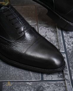 O perspectivă alternativă asupra modelului Pantofi de barbati, Negri, din piele naturala- P1984