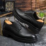 Pantofi de barbati, Negri, din piele 100% naturala- P1972