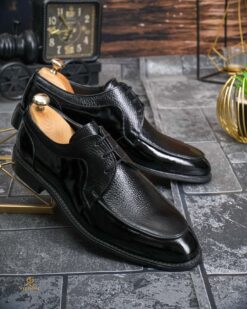 O perspectivă alternativă asupra modelului Pantofi de barbati, Negri, din piele naturala- P1966