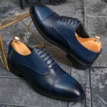 Pantofi de barbati, Bluemarin, din piele naturala- P1965