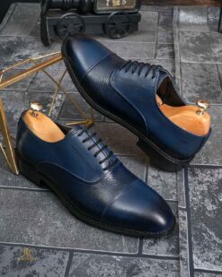 Pantofi de barbati, Bluemarin, din piele naturala- P1965