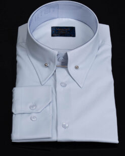 Chemise bleue pour homme, avec broche - CR192