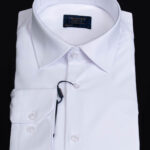 Men's white shirt, Cutaway collar - CR195