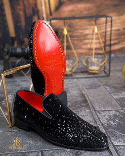 Alternative view of Loafers Reginald Premium Black Crystal - P2024