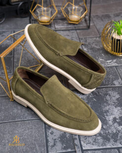 Mocasini Reginald Premium - 100% piele naturală întoarsă - P2034