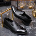 Pantofi de bărbați / Loafers din piele ecologica - P2082