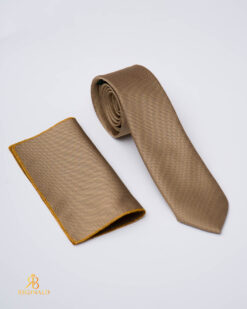 Set Cravata si batista maro- CV1316