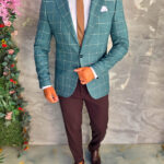 Tinuta 5 piese: Sacou-Pantalon-Camasa-Cravata-Curea- TN240