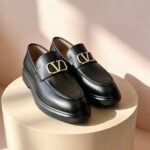 Mocasini de barbati casual, negru , talpa inalta ultra-usoara – AD999