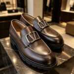 Mocasini de barbati casual, maro, talpa inalta ultra-usoara – AD995